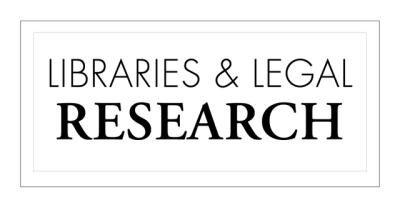 Libraries & Legal Research banner