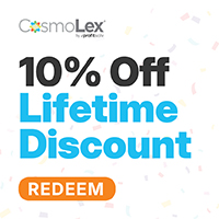 CosmoLex promotion ad